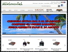 Tablet Screenshot of mikimodel.net